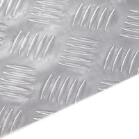 VidaXL Trap tread rechthoekig 2 pcs zilver 60 x 50 cm aluminium - thumbnail