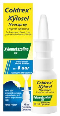 Coldrex Neusspray xylometazoline 1mg/ml 10 Milliliter