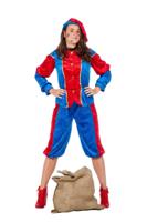 Pietenpak blauw rood - thumbnail