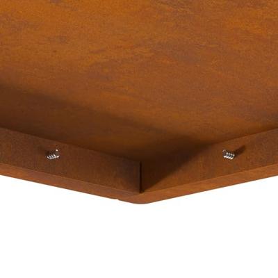 Vuurkorf Bruin 80 x 80 x 40 cm Cortenstaal