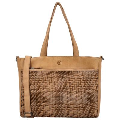 Hide & stitches inspired by illusion shopper-Sand