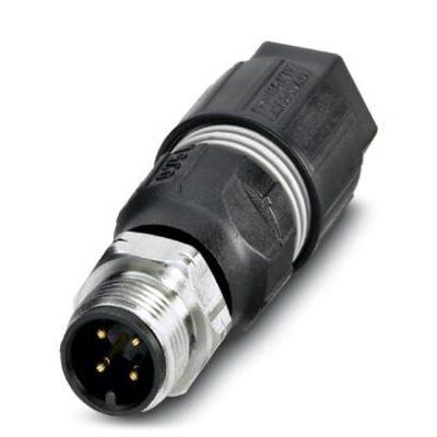 Phoenix Contact 1440779 Sensor/actuator connector, niet geassembleerd M12 Aantal polen (sensoren): 4 Stekker, recht 1 stuk(s) Phoenix Contact 1440779 Sensor/actuator connector, niet geassembleerd M12 Aantal polen (sensoren): 4 Stekker, recht 1 stuk(s)