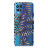 Motorola Moto G100 | TPU Case | Leaves Grey - thumbnail