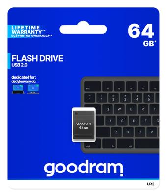 Goodram UPI2 USB flash drive 64 GB USB Type-A 2.0 Zwart