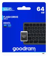 Goodram UPI2 USB flash drive 64 GB USB Type-A 2.0 Zwart - thumbnail