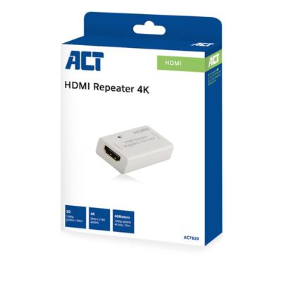 ACT HDMI repeater, tot 40 meter, 4K ondersteuning - thumbnail