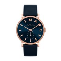 Horlogeband Marc by Marc Jacobs MBM1331 Leder Blauw 14mm - thumbnail