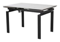 Bendt Uitschuifbare Eettafel 'Lakoya' Keramiek, 120/200 x 85cm, kleur Wit - thumbnail