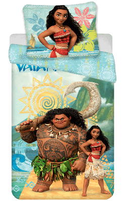 Disney Vaiana Dekbedovertrek -140 x 200 cm - katoen