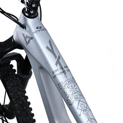 Unleazhed unscratch frame protector film - runes of shred black matt