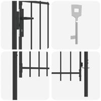 Hekpoort Grijs 100 x 100 cm Poedercoated staal - thumbnail