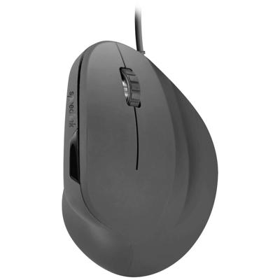 Speedlink Piavo Ergonomic Vertical USB Mouse - Rubber Black