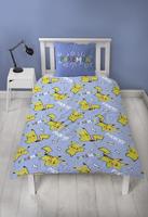 Beddengoedset - POKEMON - Pikachu - Microvezel - 1 dekbedovertrek 140 x 200 cm + 1 kussensloop 63 x 63 cm - thumbnail