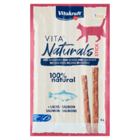 Vita Naturals Cat Stick Zalm 4x dierensnack Vitakraft - Vitakraft - thumbnail