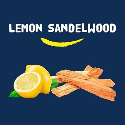 Happy Earth 100% Natural Deo Roll-On Lemon Sandalwood