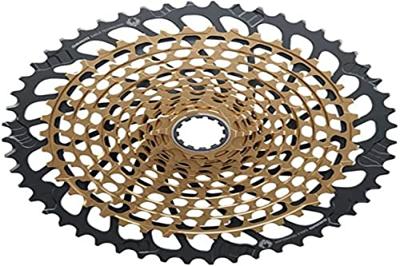 Sram xx1 eagle cassette 12 spd xg-1299 10-52 goud - 160396 Sram xx1 eagle cassette 12 spd xg-1299 10-52 goud - 160396
