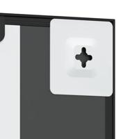 VidaXL Wandspiegel rechthoekig 60x100 cm ijzer zwart - thumbnail