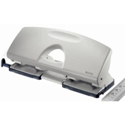Leitz 4-gaats perforator perforator 5022: perforeert 16 blad Leitz 4-gaats perforator perforator 5022: perforeert 16 blad