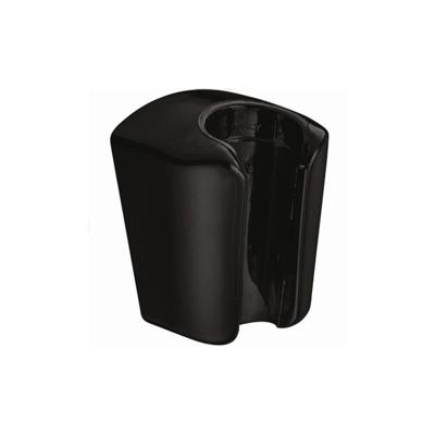 Salenzi Opsteek Handdouchehouder Giro Mat Zwart - Handdouchehouder Mat Zwart