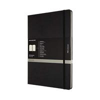 Moleskine notitieboek professional, ft A4, gelijnd, harde cover, 189 blad, zwart - thumbnail