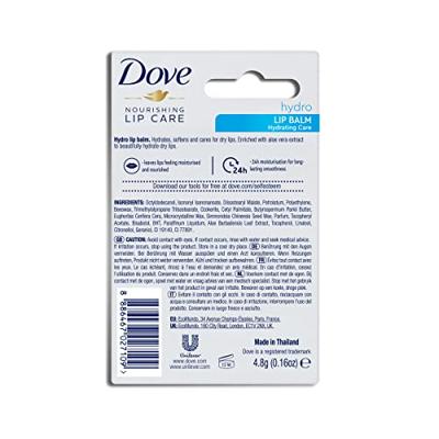 Dove Dove Lippenbalsem 4.8g 24hr Hydrating Care Dove Dove Lippenbalsem 4.8g 24hr Hydrating Care