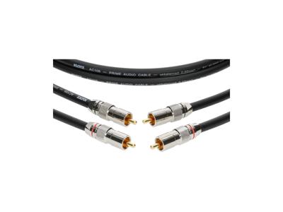 Klotz ALP006 Supreme RCA-kabel met goudplated contacten 0,6 meter