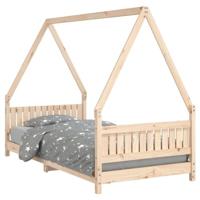 Kinderbedframe 90x190 cm massief grenenhout - thumbnail