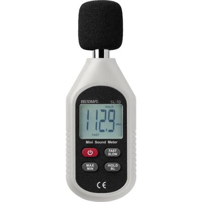 VOLTCRAFT SL-10 Decibelmeter 30 - 130 dB 31.5 Hz - 8 kHz VOLTCRAFT SL-10 Decibelmeter 30 - 130 dB 31.5 Hz - 8 kHz