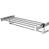 Geesa Modern Art Handdoekrek met planchet 62cm Chroom 913552-02 - thumbnail