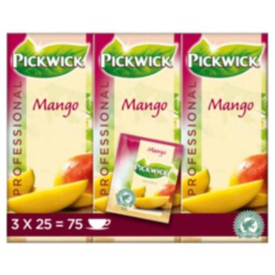 Thee Pickwick mango 25x1.5gr | 3 stuks Thee Pickwick mango 25x1.5gr | 3 stuks
