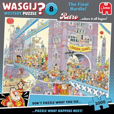 Jumbo Wasgij retro mystery 8 legpuzzel - de laatste horde!, 1000st.