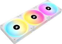 Corsair iCUE LINK QX120 RGB 120mm PWM Fans Starter Kit - Wit case fan - thumbnail
