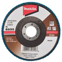 Makita Accessoires Lamellenschuurschijf 125mm Z120 - D-63812-10 D-63812-10 - thumbnail