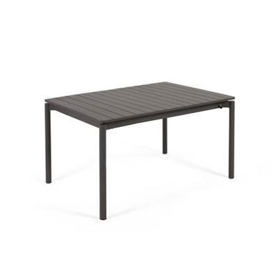 Kave Home Uitschuifbare Tuintafel 'Zaltana' 140 - 200 x 90cm, kleur Mat Zwart Kave Home Uitschuifbare Tuintafel 'Zaltana' 140 - 200 x 90cm, kleur Mat Zwart