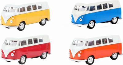 Welly volkswagen bus 1963 t1 modelauto Welly volkswagen bus 1963 t1 modelauto