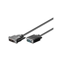 Microconnect 50990 video kabel adapter 2 m DVI-I VGA (D-Sub) Zwart - thumbnail