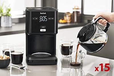 Tefal CM6008 Koffiefilter apparaat Zwart - thumbnail