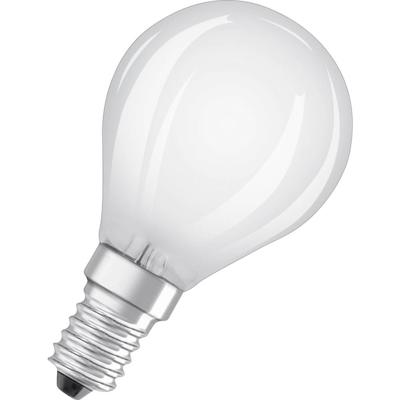 OSRAM HOMELIGHTING 4058075437081 LED-lamp Energielabel E (A - G) E14 Globe 4 W = 40 W Koudwit (Ø x h) 45 mm x 78 mm Filament / Retro-LED 1 stuk(s)