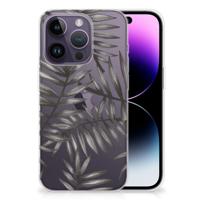Apple iPhone 14 Pro | TPU Case | Leaves Grey - thumbnail