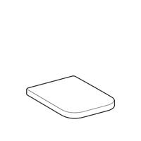 Geberit Renova Plan closetzitting met deksel wit 572110000 - thumbnail