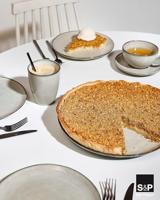 Salt & Pepper Dinerborden Artisan Organisch Groen 28 cm - 4 Stuks - thumbnail