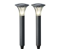 LED solar tuinsteker set a 2st. 49x17cm - thumbnail