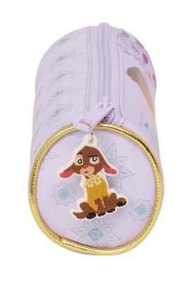 Cilindervormige Schoolpennenzak Wish Lila 20 x 7 x 7 cm