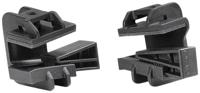 HellermannTyton Beam Clamp C with foam-PA6GF30-BK Bevestigingssokkel Insteekbaar 151-01187 Zwart 1 stuk(s) - thumbnail
