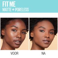 Maybelline Fit Me Matte Poreless Liquide Foundation 332 Golden Caramel - 30ml - thumbnail