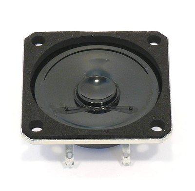 Visaton K 50 SQ - 8 Ohm 2 inch 5 cm Mini-luidspreker 2 W 8 Ω Zwart Kunststof membraan Visaton K 50 SQ - 8 Ohm 2 inch 5 cm Mini-luidspreker 2 W 8 Ω Zwart Kunststof membraan