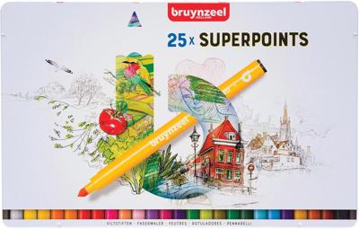 Bruynzeel viltstift Expression, doos van 25 stuks Bruynzeel viltstift Expression, doos van 25 stuks