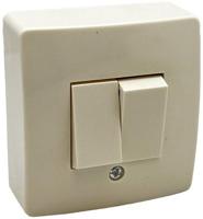 Peha opbouw schakelaar serie creme - 4663020 - thumbnail