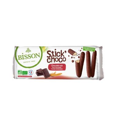Bisson Stick choco pure chocolade bio 130 Gram Bisson Stick choco pure chocolade bio 130 Gram