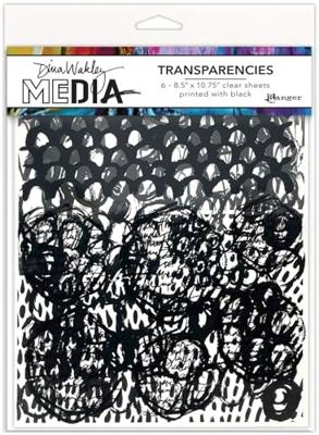 Ranger Ink Ranger • dina wakley media transparencies pattern play set1